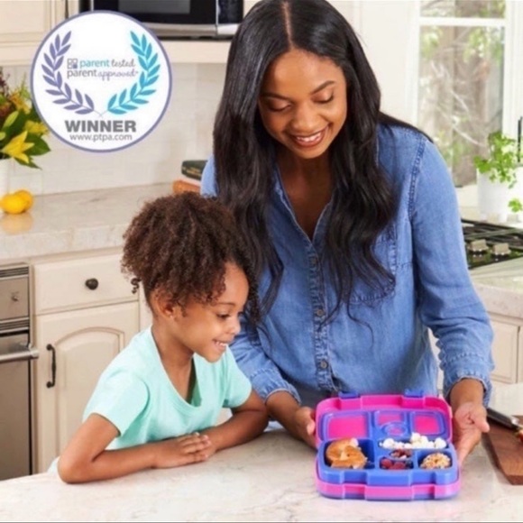 Bentgo Kids Durable & Leak-Proof Lunch Box In a right Pink/Purple - Picture 10 of 11